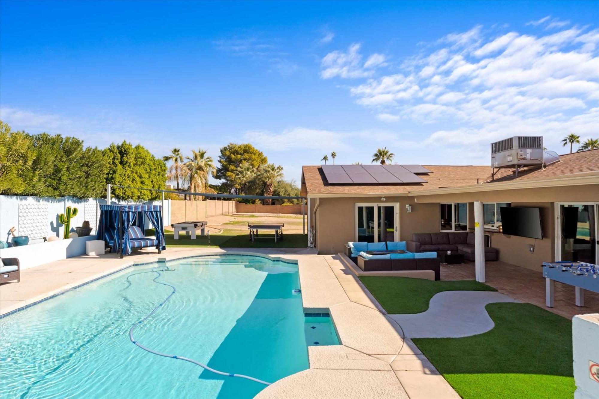 Feriehus Private Heated Pool Putt Putt Ping Pong Foosball Phoenix